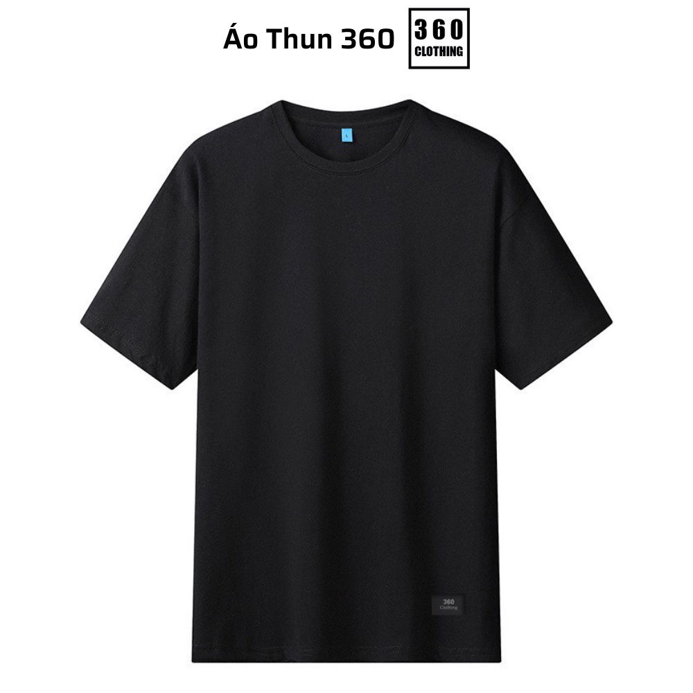 Áo thun trơn 360 Clothing vải cotton phông co giãn 4 chiều basic unisex nam nữ