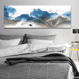 Tranh Canvas Nghệ Thuật Trừu Tượng Bảo Vệ Tranh Treo Phòng Khách Và Phòng Ngủ - Khung Hình Phạm Gia PGKL735