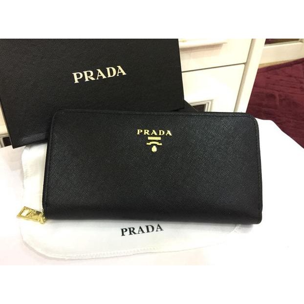 Prada Ví Da Phối Khóa Kéo Thời Trang Sang Trọng Cho Nữ 1