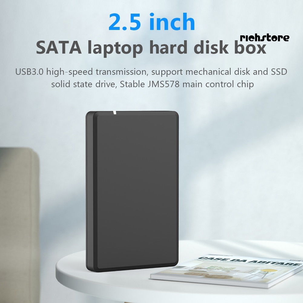Hộp Đựng Ổ Cứng Ngoài Ssd Hdd 5gbps 2.5inch Sata Usb 3.0
