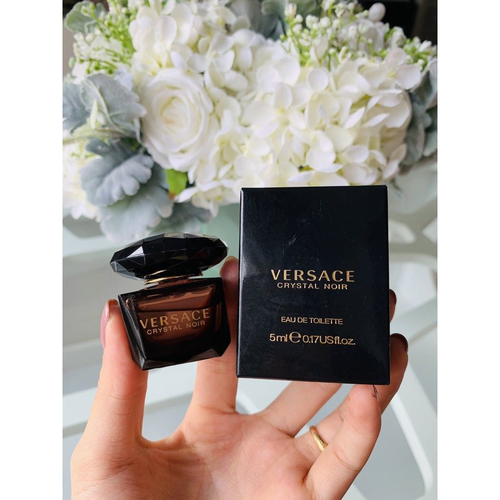 [HCM] Nước Hoa Versace Crystal Noir EDT Mini 5ml