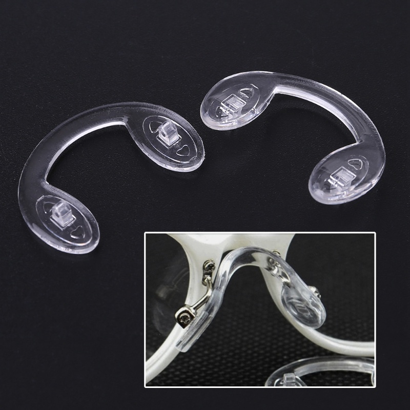 Xy Set 2 Miếng Đệm Mũi Bằng Silicon Mềm Hình Hộp Chữ u Cho Trẻ Em