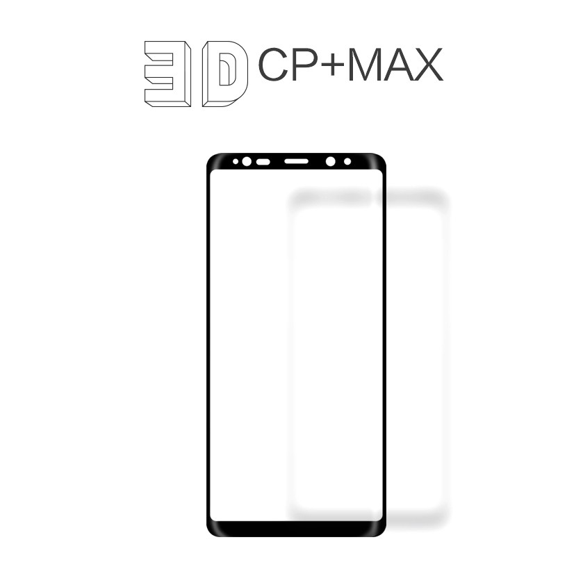 Kính cường lực Samsung Galaxy S9 Plus/ S9+ NIllkin 3D CP+ Max Full màn hình ( Chính Hãng )