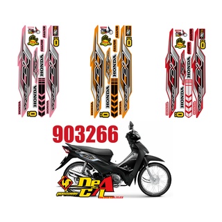 [Loại 1] Tem Rời Wave 110cc Mẫu Giả Zin V22 Hàng Chất Lượng (2017-2024)