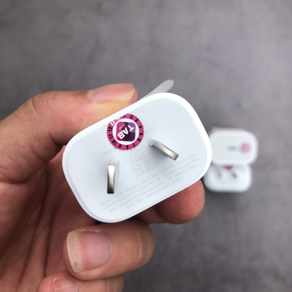 Củ Sạc Nhanh 20w AP Chân CHéo Chính Hãng - Bảo Hành 12 Tháng