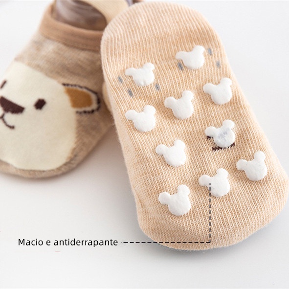 Vớ Cotton Chống Trượt Cho Bé Sàn