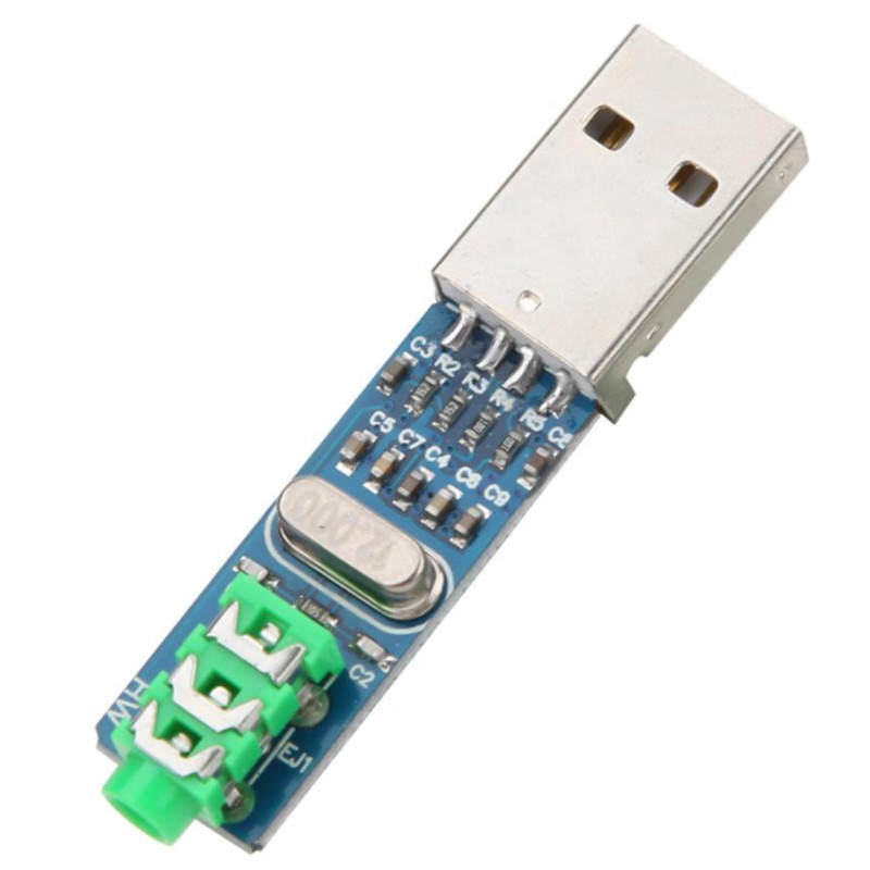 BITS Mạch Giải Mã Usb Âm Thanh 5v Mini Pcm2704 Usb Dac Hifi Cho Arduino Raspberry Pi 16 Bit