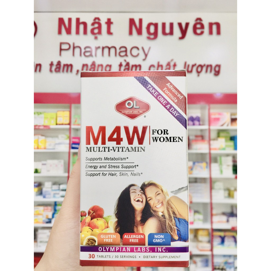 M4W FOR WOMEN OLYMPIAN LABS - Bổ sung vitamin và khoáng chất cho nữ giới