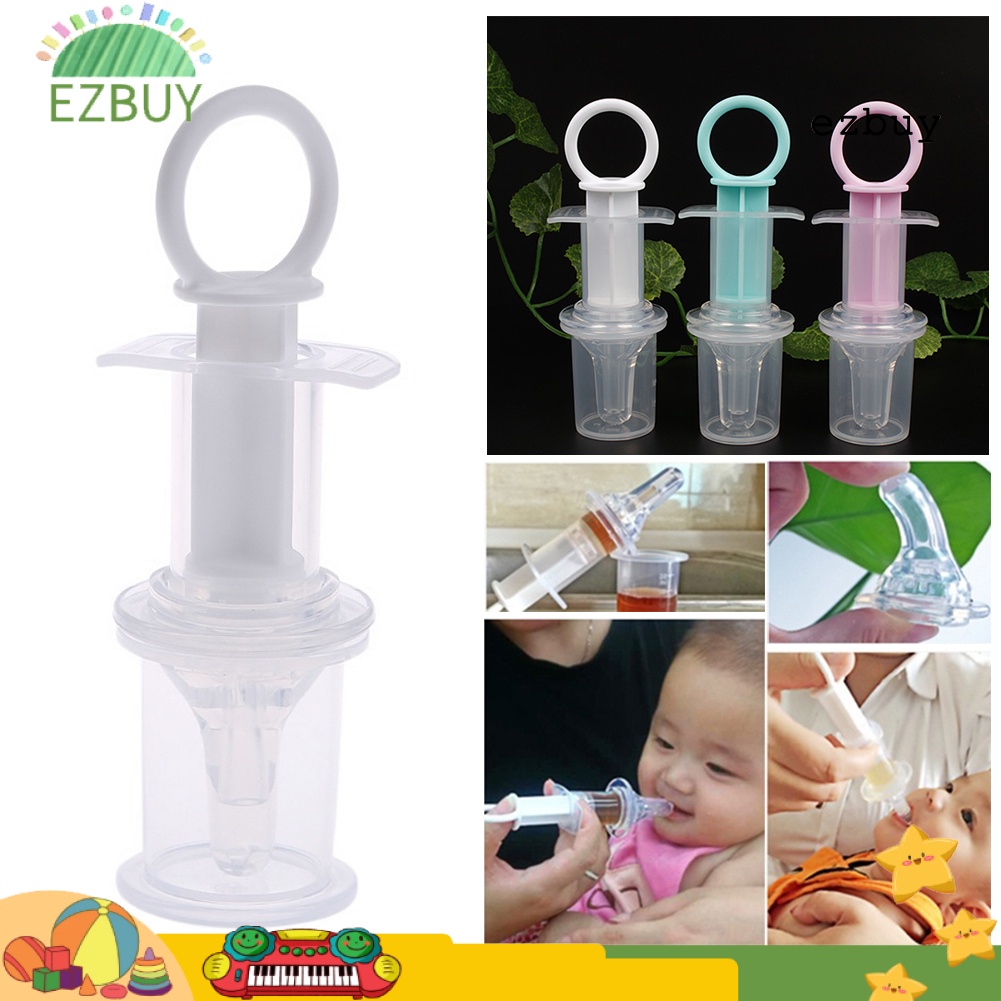 Ống bơm thuốc/thức uống trong suốt cho bé