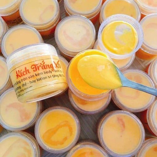 [Sỉ-Rẻ] Kem Kích Trắng X 6 Hủ 30g ( Màu Vàng) [Lẻ-Sỉ]