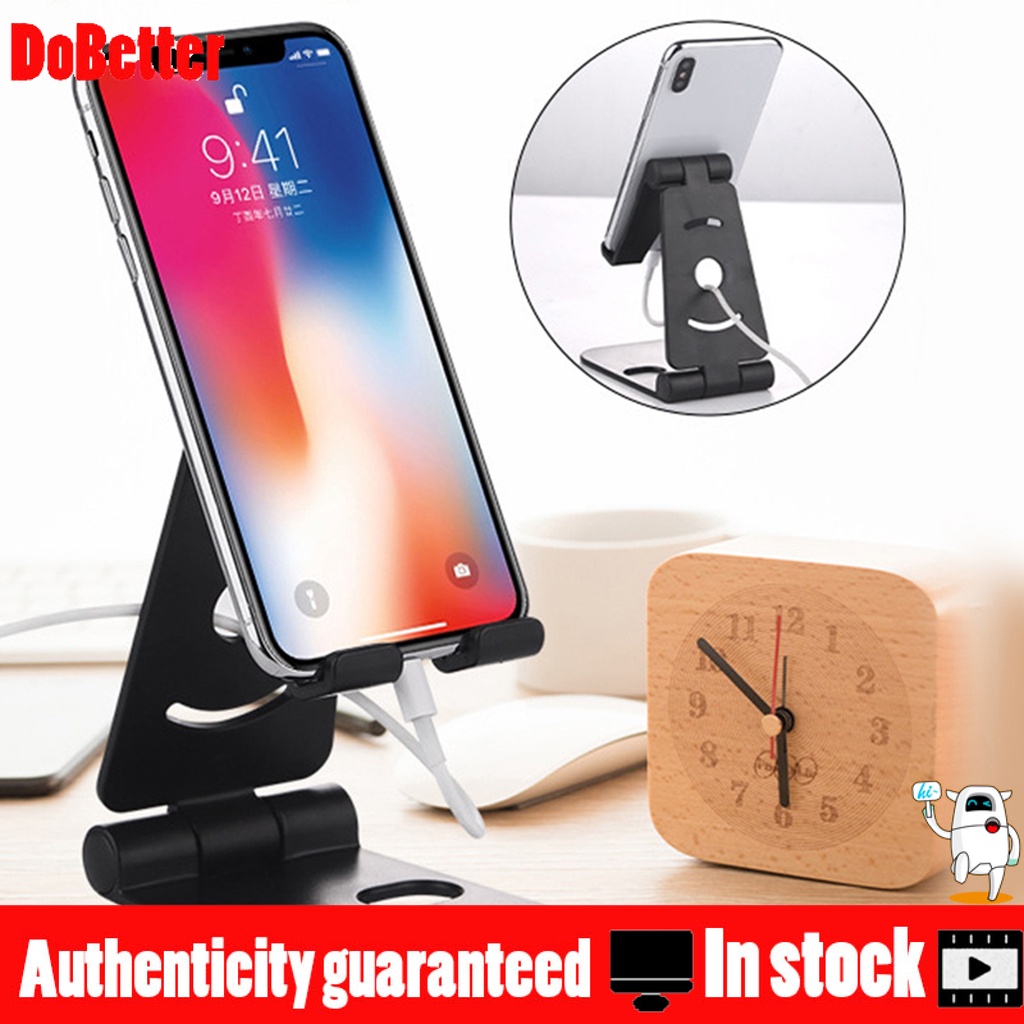 Giá đỡ điện thoại / máy tính bảng để bàn 8 inch có thể gấp gọn tiện dụng