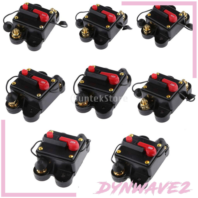 Cầu Dao 20 Amply 12v 24v Cho Xe Hơi Dynwave2