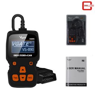 Đầu đọc báo lỗi máy xe hơi Vgate OBD II Diagnostic Scanner VS890s đa năng hỗ trợ nhiều ngôn ngữ kèm phụ kiện