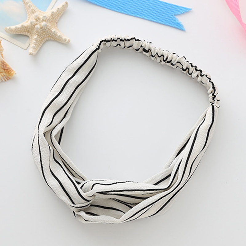 Băng Đô Co Giãn Họa Tiết Hoa Phong Cách Boho Cho Nữ