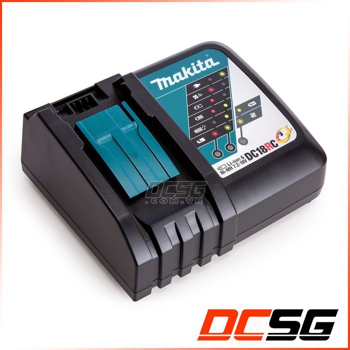 Bộ sạc nhanh 14.4V/18V DC18RC Makita 195584-2 (không hộp)