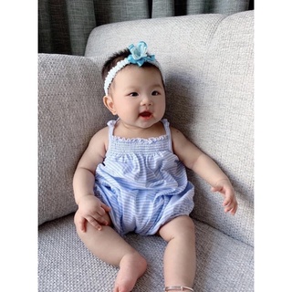 Body hai dây Romper (set gồm 2 màu hot hit nhà Little me)