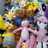 Gấu bông cho bé 39k , Gấu Teddy Nhỏ , Thỏ, Chuột, Khỉ, Sâu Lông, Cá Sấu, Khủng Long Gối ôm cho bé, Gối đi xe cho bé