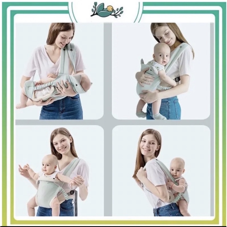 Địu em bé từ 0-36m
