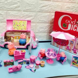 Đồ chơi Xe đẩy bán hàng Peppa