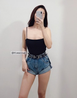 (Có sẵn-Hình thật) Bodysuit dây form đẹp