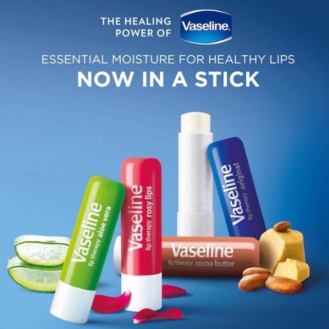 (hàng Mới Về) Son Dưỡng Môi Vaseline Chiết Xuất Lô Hội / Bơ / Cocoa | BigBuy360 - bigbuy360.vn