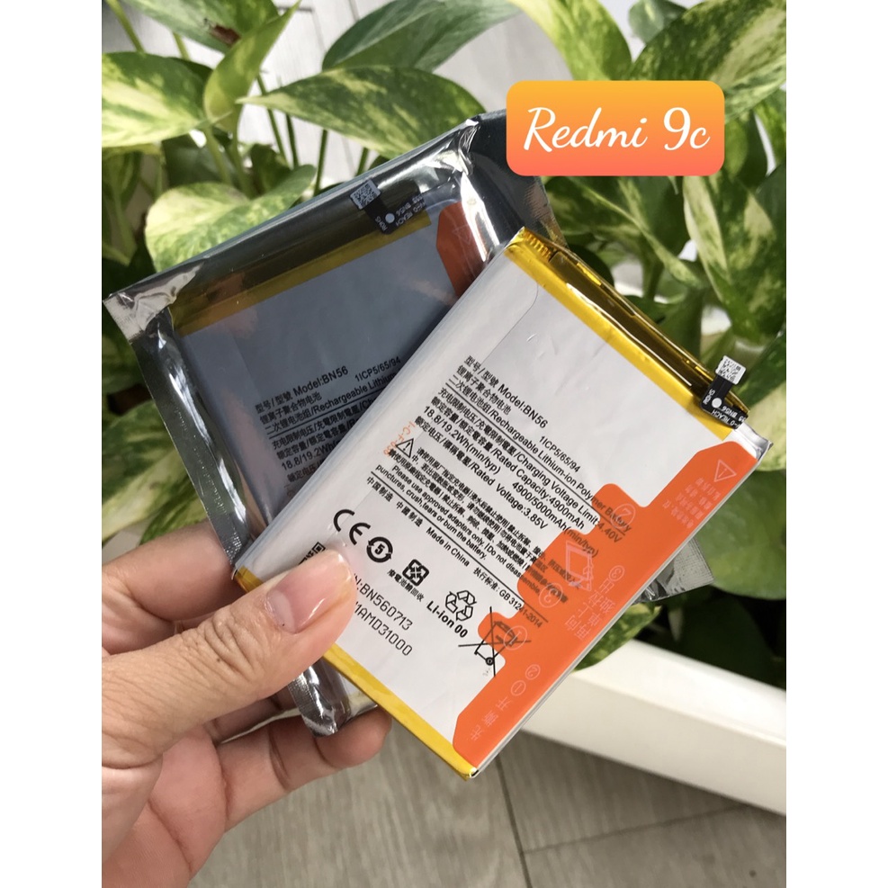 Pin BN56 /Xiaomi Redmi 9A / Redmi 9C / Poco M2 Pro Dung Lượng 5000mAh Chính Hãng