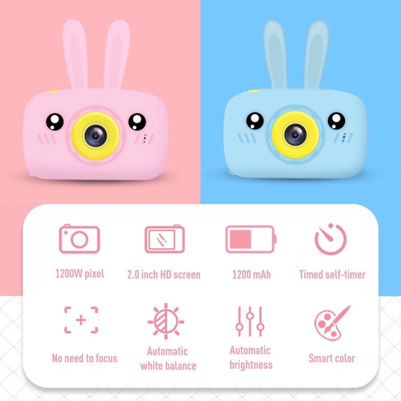 Máy Ảnh Kỹ Thuật Số Mini 2.0 Inch Với 600 Mah | BigBuy360 - bigbuy360.vn