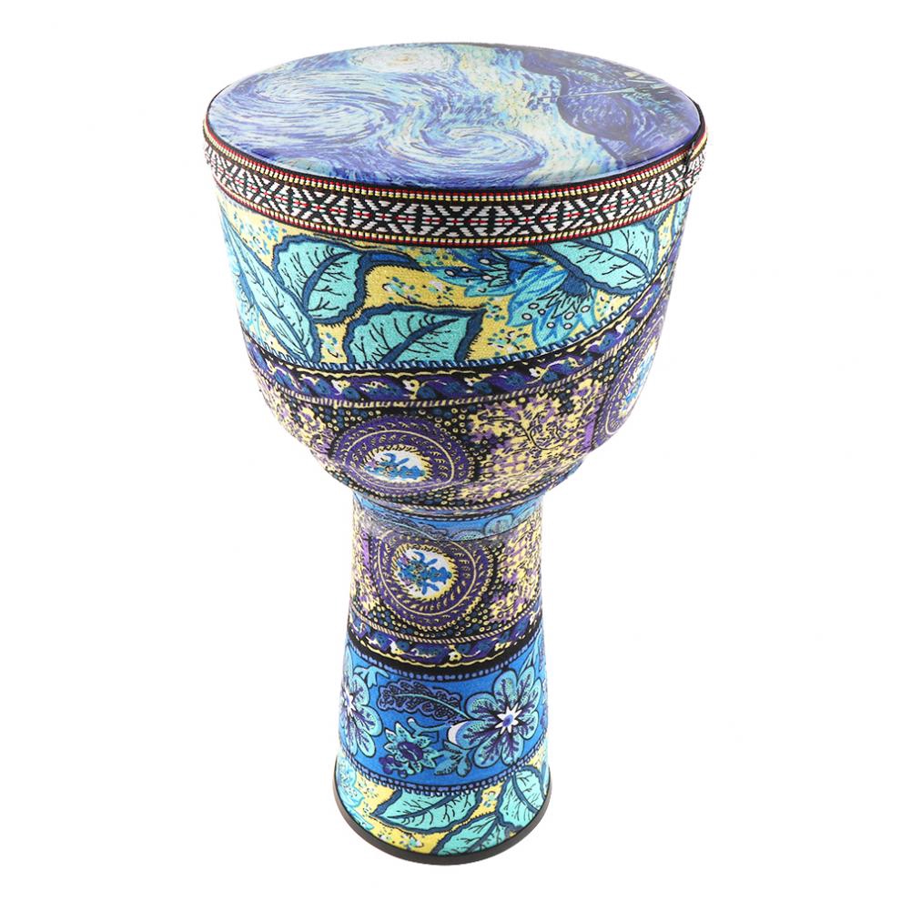 Trống djembe Châu Phi 8 inch nhiều màu sắc