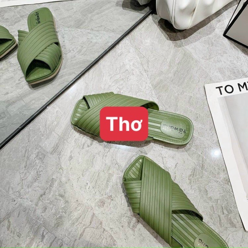 Dép đế thấp quai X bền đẹp