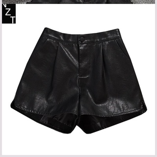  Quần short da cá tính