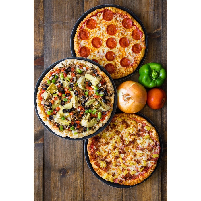 BÁNH PIZZA KÉO TAY 24CM