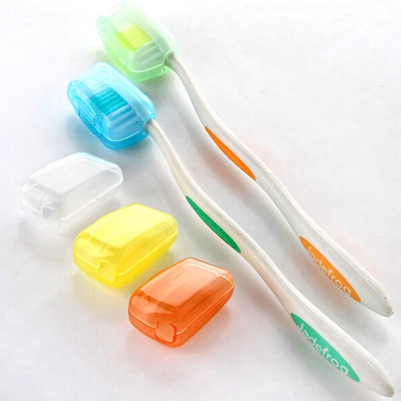 Hộp đựng bàn chải đánh răng có nắp đậy tiện dụng - bộ 5 cái hoặc 1 cái