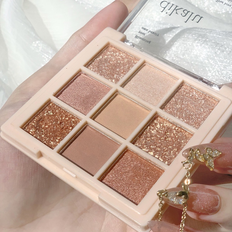 Bảng Phấn Mắt DIKALU 9 ô Blooming Your Own Beauty 9 Color Eyeshadow