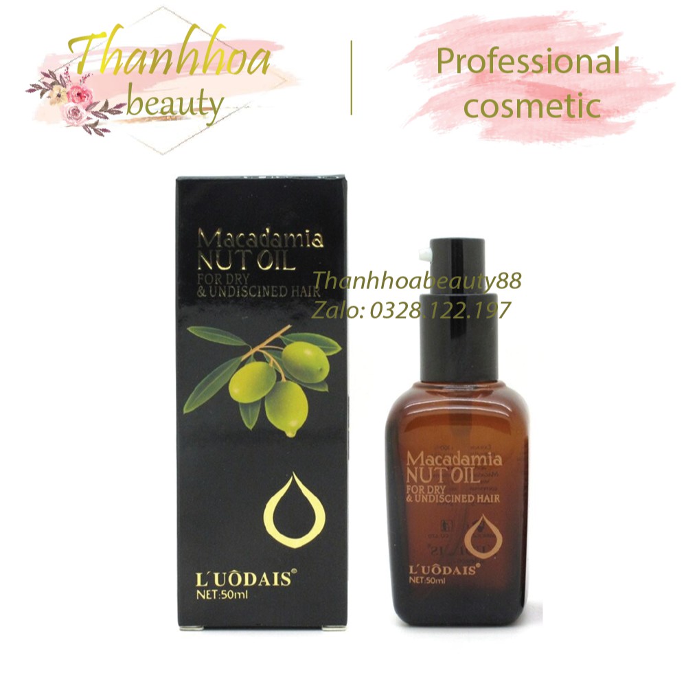 Tinh Dầu Oliu Dưỡng Tóc Suôn Mượt L’UÔDAIS MIRACLE OI N01