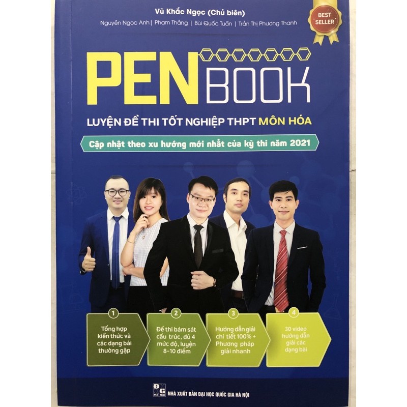 Sách - PenBook Luyện đề thi THPT quốc gia môn Hoá