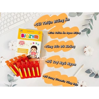 5 ống Biozym-Siro ăn ngon Tăng cường tiêu hóa, tăng sức đề kháng, giúp bé ăn ngon khỏe mạnh Vitamin & Thực phẩm bổ sung