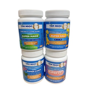Bộ tứ super thầy tám ngọc - 4 chai super 100g
