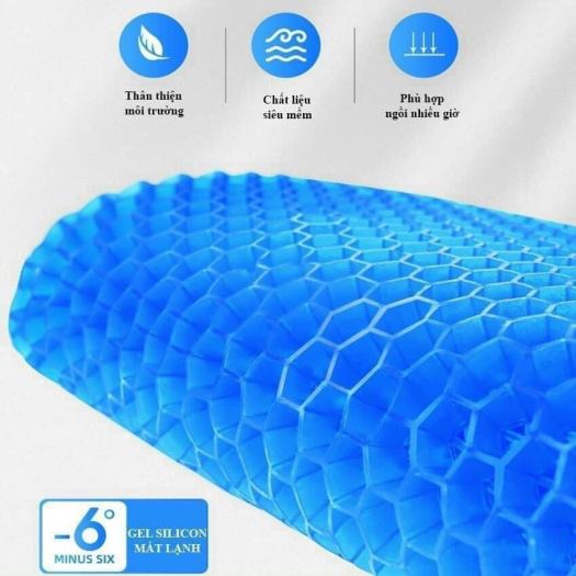 Đệm Ngồi Gel Silicon, Đệm 3D Thoáng Khí Trên Ô Tô Tiện Dụng - CARZONE