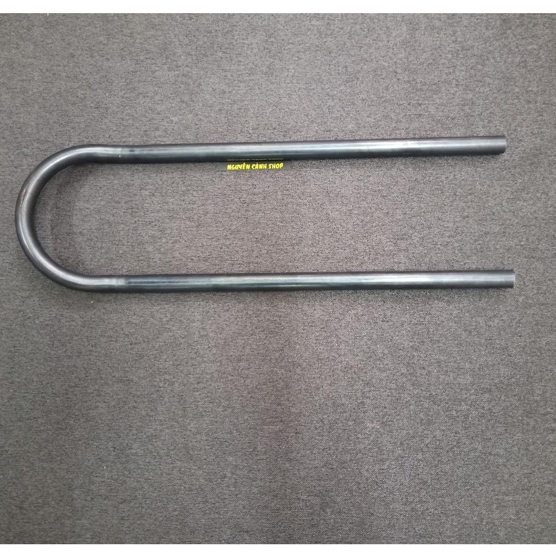 Cảng sau độ chế gắn xe cafe racer classic chưa sơn-cây chử U tựa lưng