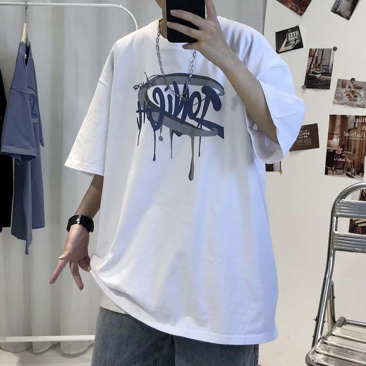 Áo thun tay ngắn thiết kế mới năng động thời trang dành cho cả nam và nữ