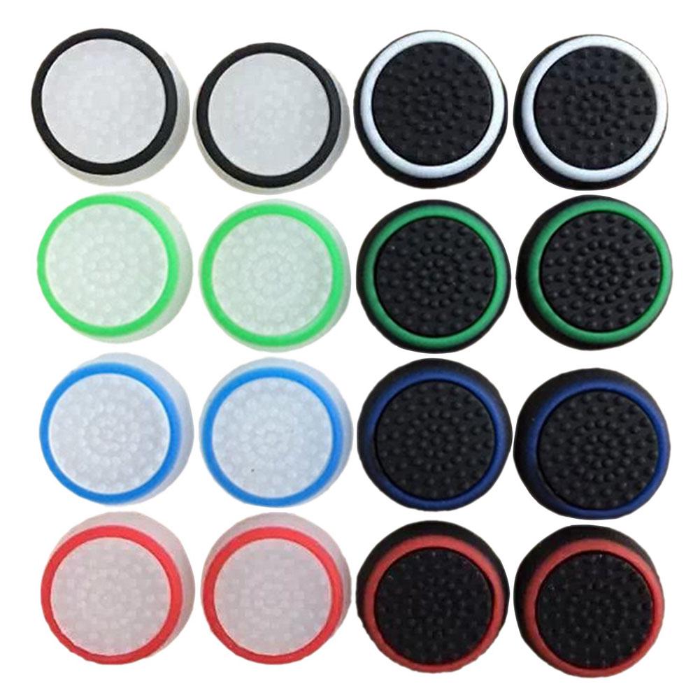 16pcs silicone thumb stick cover grip caps for sony ps4/ps3/xbox controller