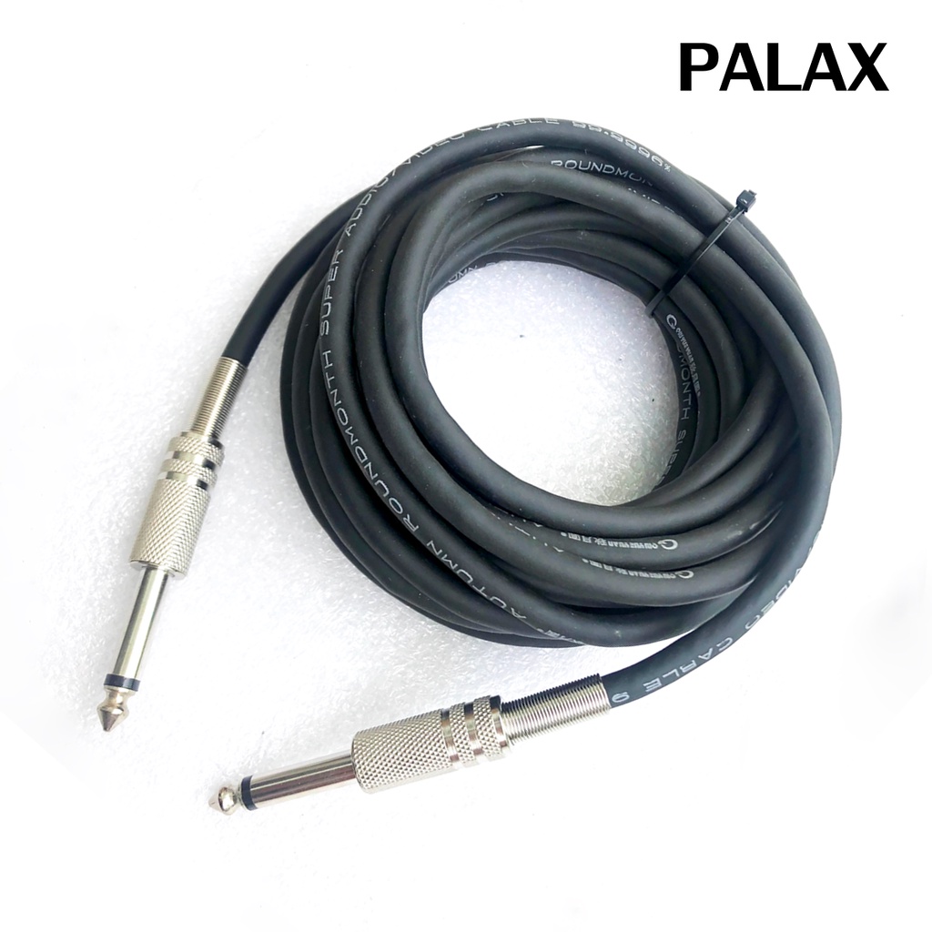 Cáp tín hiệu âm thanh 2 đầu 6ly  Dài 1m 1,5m 3m 5m 10m 15m 20m 25m 30m Chống ù và chống nhiễu tốt