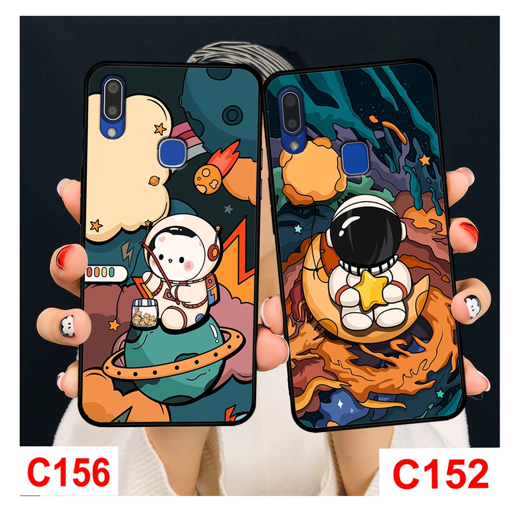 Ốp lưng Vivo Y11 - Y91 - Y91c - Y93 - Y95  in hình phi hành gia, vũ trụ ngân hà. ốp vivo rẻ bền đẹp