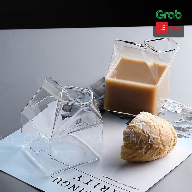 Hộp sữa thủy tinh 350ml  - HS