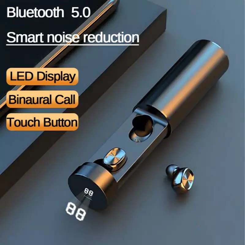 Tai nghe bluetooth 5.0 -Chống ồn, chống nước , âm thanh cực hay, vỏ hợp kim sang trọng- BH 1 đổi 1