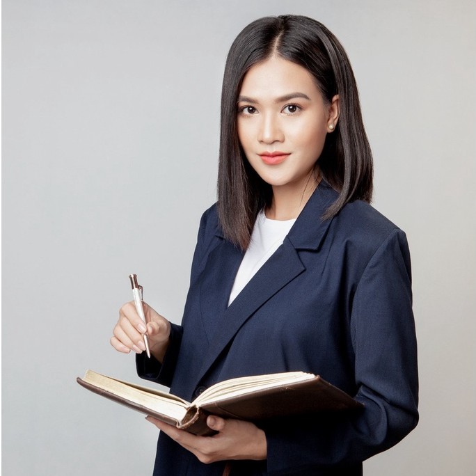 Bút Ký Cao Cấp BLUSAIGON Visionary Khảm Trai Trắng Bắc Úc 003001004 - Khoen Hồng