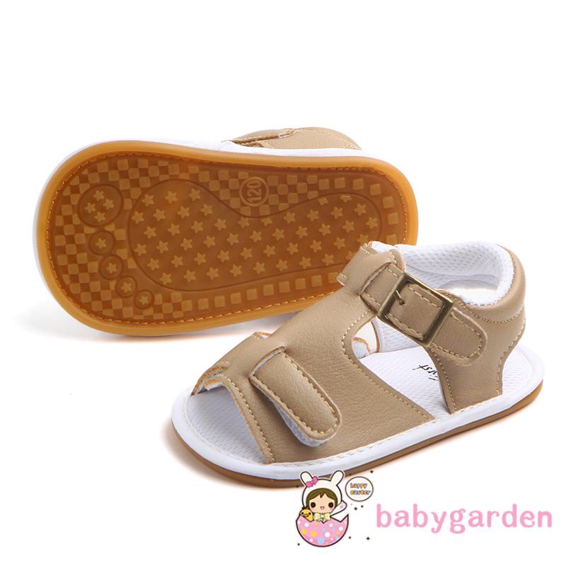 Giày sandal da mềm mại cá tính cho bé trai