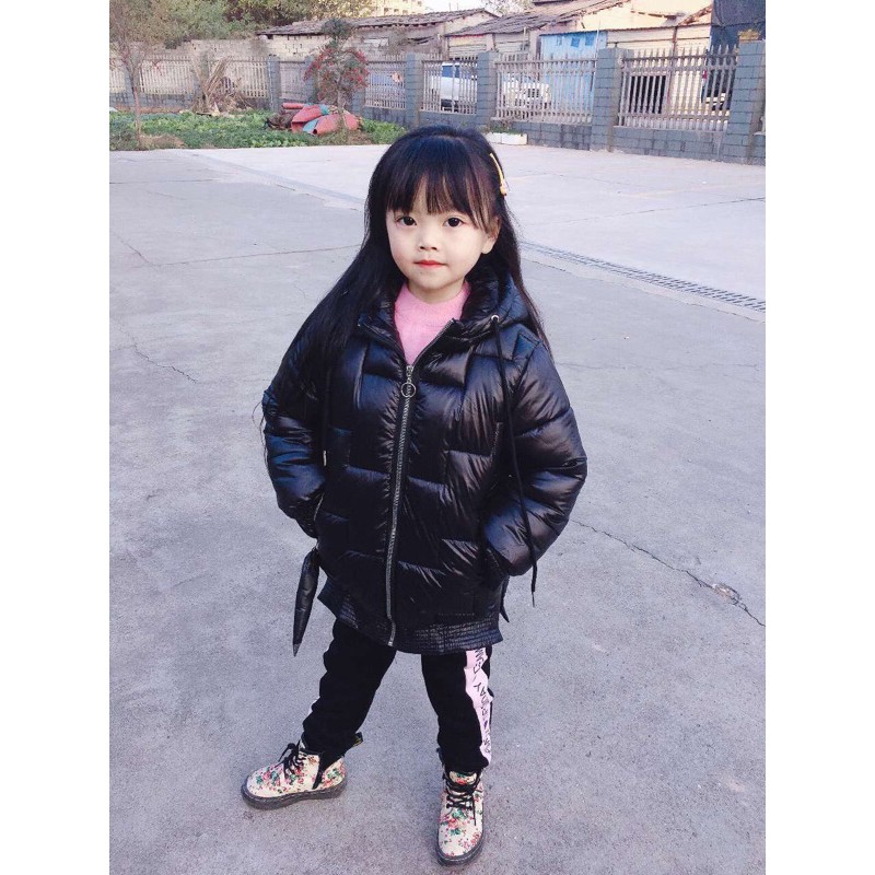 Áo Phao Lông Vũ Bóng Bé Gái. Thời Trang BaBy Quảng Châu