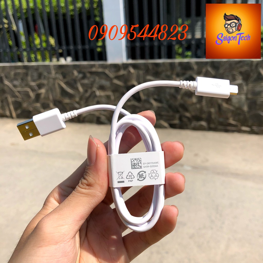 Combo Bộ Cục Củ Sạc và Dây Cáp Sạc Nhanh Samsung Cổng Micro USB 🔥Zin🔥 Tương Thích Các Dòng S7/A6/A7/A10/J3/J4/J5/J6/J7/