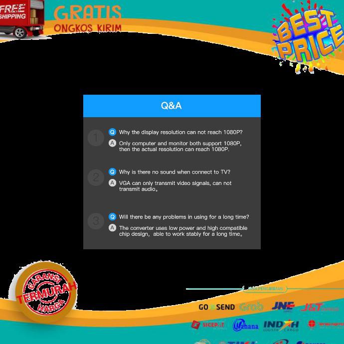 VENTION Hbf CONVERTER DPLAYPORT TO VGA FEMALE MACBOOK WINDOWS